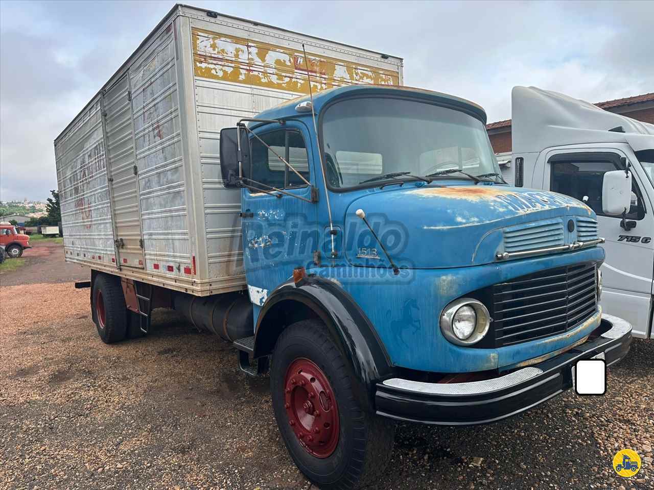 CAMINHAO MERCEDES-BENZ MB 1513 Baú Furgão Toco 4x2 Reinaldo Caminhões ARARAQUARA SÃO PAULO SP